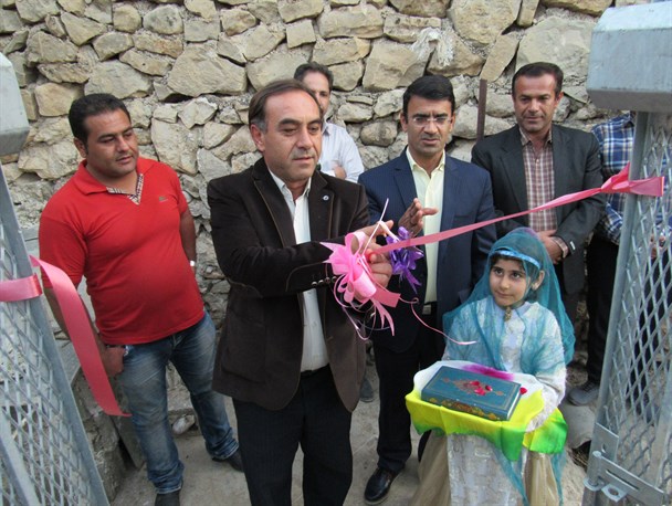 نسل سوم تلفن همراه (تری جی رایتل) در شهرستان لنده افتتاح شد+عکس