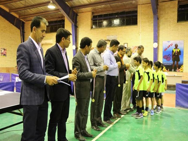 رودان و بندرعباس قهرمان تنیس روی میز هرمزگان شدند+تصویر