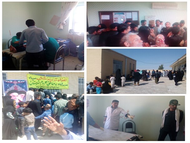 اعزام تیم پزشکی به روستای کوشکمور بخش جبالبارز جنوبی