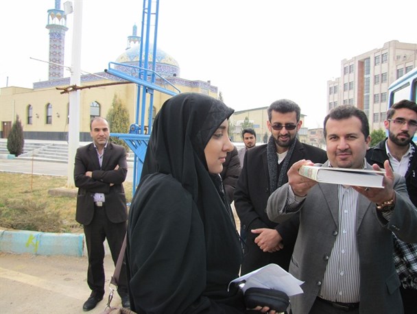 دانشجویان دختر برخوار، زائر کربلای ایران شدند+ تصاویر