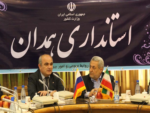 ایجاد میز مشترک تجاری بین همدان و سووردولوفسک روسیه
