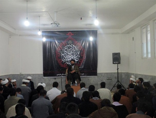 مراسم شهادت امام هادی(ع) در هرسین برگزار شد
