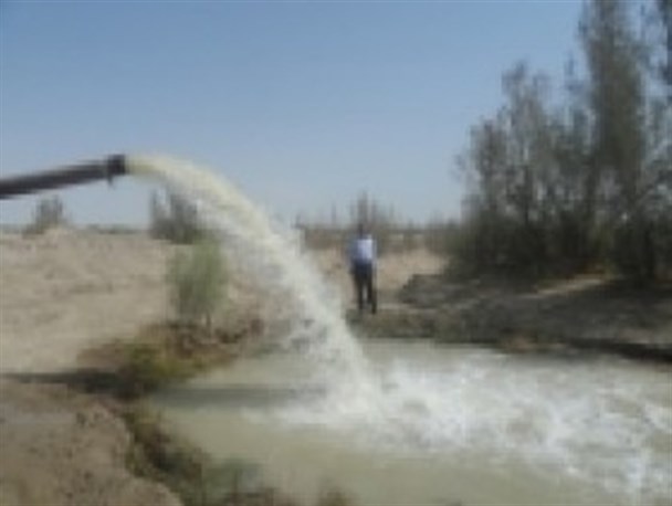 پروژه پخش سیلاب زاهدان کهنه در شهرستان زهک به بهره برداری رسید