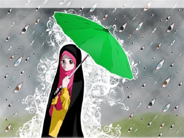 فلسفه پوششی که خدای حکیم برای ناموس خلقت واجب کرده است