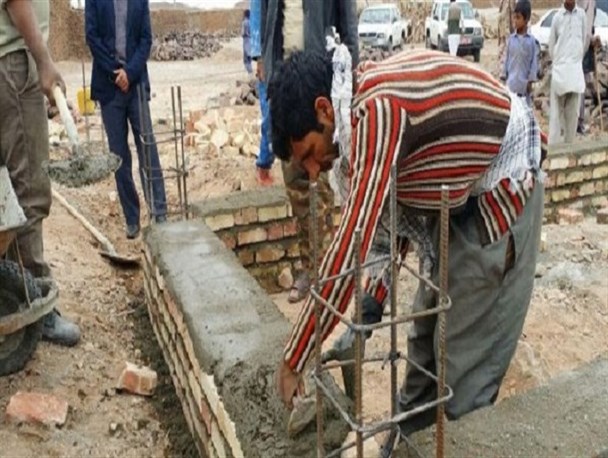 افتتاح مدرسه 2 کلاسه سرلشکر خلبان شهید عبدالرضا بختیاری در نصرت آباد