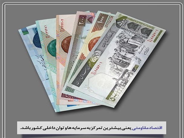 در اجرای اقتصاد مقاومتی باید از ظرفیت های بومی استفاده شود