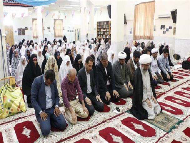 حضور آیت الله صفایی بوشهری در جمع معتکفین دانشگاه خلیج فارس+ تصاویر
