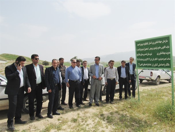 بازدید مسئولان بنیاد مستضعفان کشور از شهرستان لنده+تصاویر