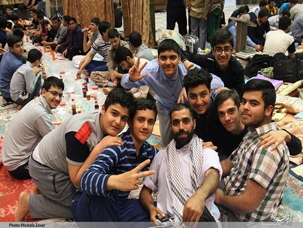 مراسم معنوی اعتکاف در ارومیه