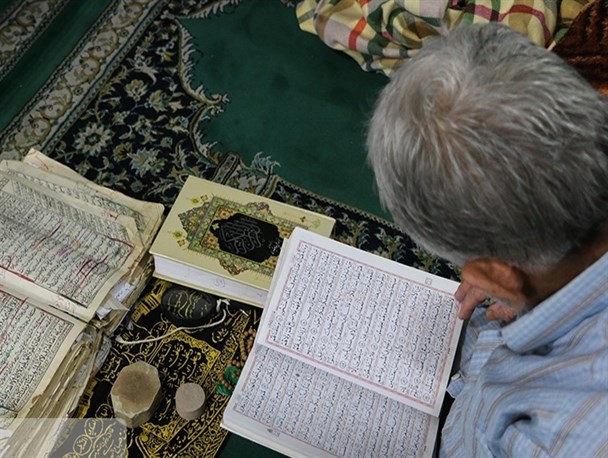 گزارش تصویری از دومین روز اعتکاف در مسجد جامع لنگرود