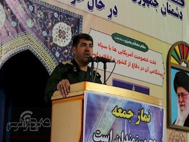 اگر امریکا از سپاه تعریف کند و راضی باشد باید ناراحت باشیم/آن ها ناراحت هستند که ما حرف اول را در منطقه می زنیم