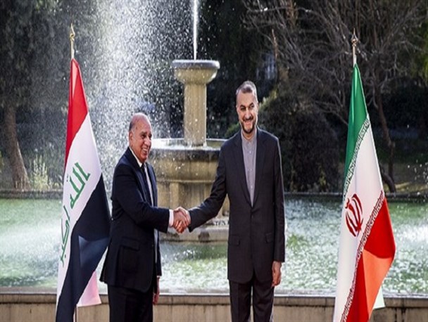 وزیر خارجه عراق با امیرعبداللهیان دیدار کرد