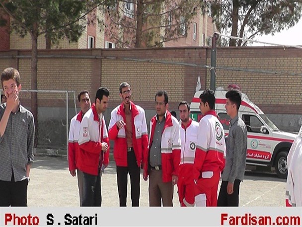 مانور امداد و نجات در شهرستان فردیس برگزار شد