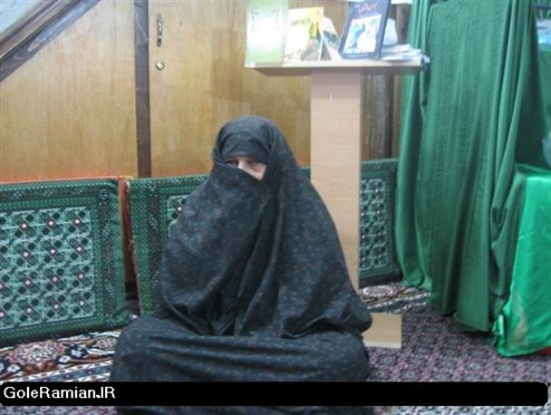 نواده 72 ساله حکیم "میر ابوالقاسم میرفندرسکی" در شهرستان رامیان