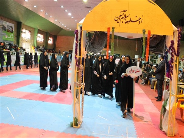 گزارش تصویری/افتتاحیه مسابقات تکواندو قهرمانی دانشجویان دختر کشور