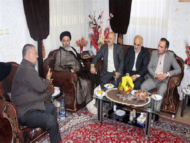 مسئولان شهرستانی به دیدار پاسداران و جانبازان رامسری رفتند+تصاویر