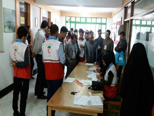 انتخابات اعضای شورای اجرایی و بازرس هلال احمر شفت + تصاویر