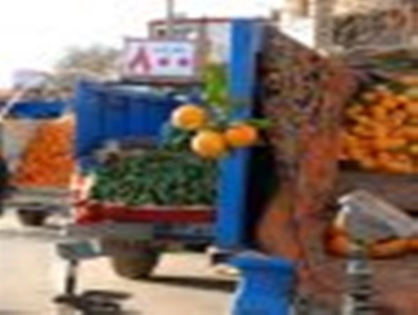 دستفروشی و مشکلات ناشی از آن در میرآباد