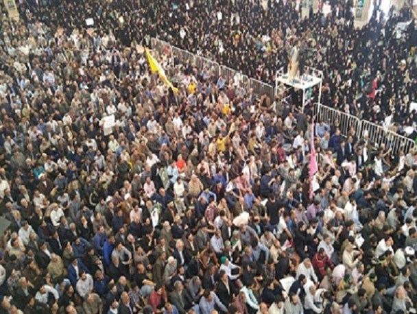 گلستان یک کلام رییسی والسلام/ دارالمومنین یکپارچه قیام کرد