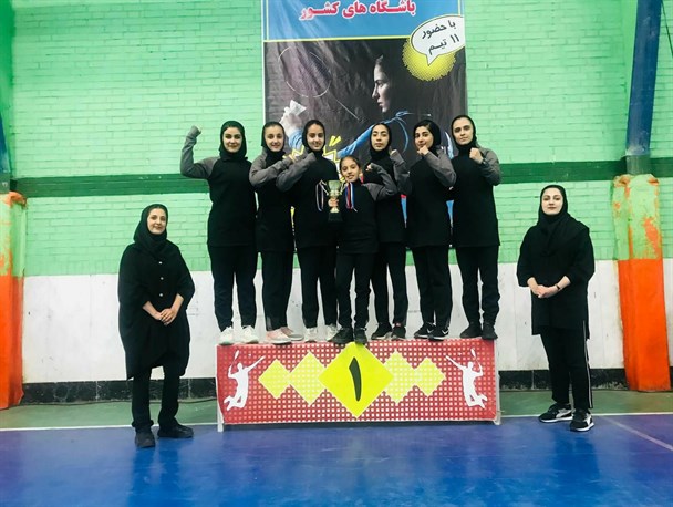 معرفی تیم‌های برتر مسابقات بدمینتون بانوان باشگاه‌های کشور به میزبانی بجنورد