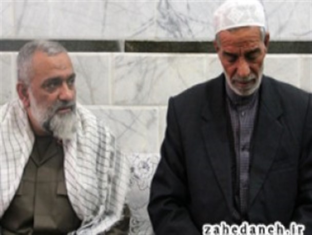 دیدار سردار نقدی با خانواده شهید موسی نوری/تصاویر