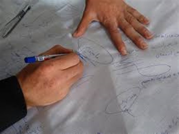 تصاویر/حمایت بسیجیان محمودآباد از گزاره برگ ملی هسته ای