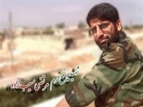 لحظه شهادت مدافع حرم مرتضی مسیب زاده + فیلم