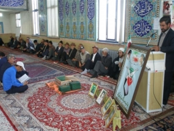 یادواره شهدای بخش فیروزآباد شهرستان کوثر برگزار شد