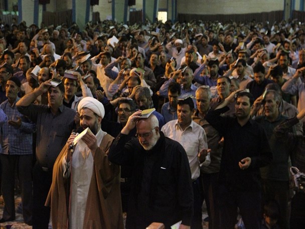 مراسم احیای شب نوزدهم ماه رمضان در ارومیه + تصاویر