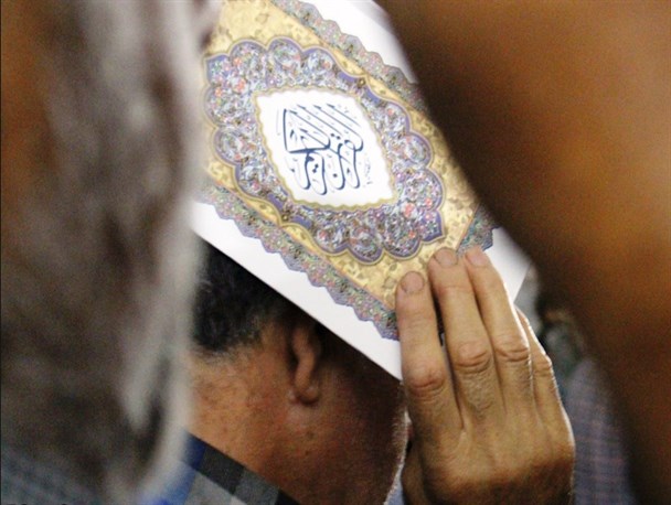 مراسم معنوی شب قدر در گلوگاه