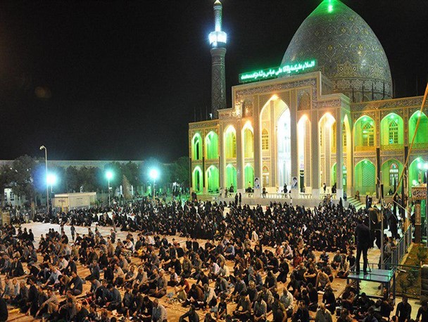 مراسم شب نوزدهم ماه مبارک رمضان در آستان مقدس امامزاده آقاعلی عباس (ع)/ تصاویر