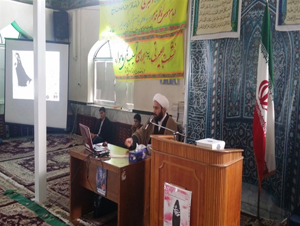 مراسم روز ملی عفاف و حجاب در آقا باباحسن خمام برگزار شد+عکس