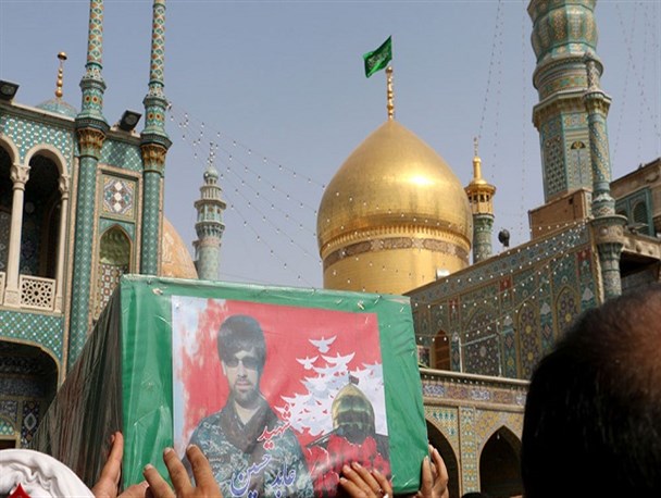 تشییع باشکوه ده شهید مدافع حرم در قم + تصاویر