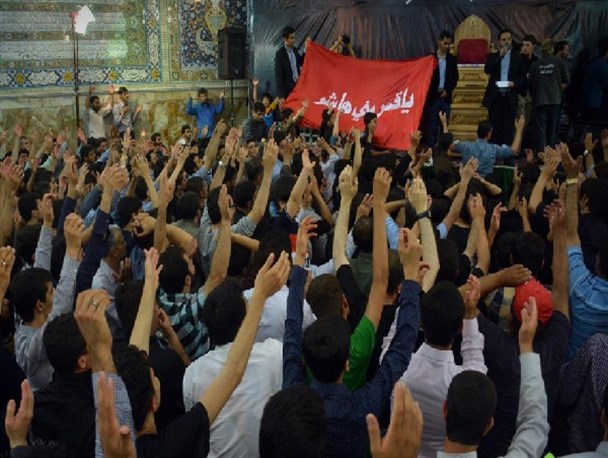 مراسم گرامیداشت ائمه بقیع در حسینیه رضوی+تصاویر