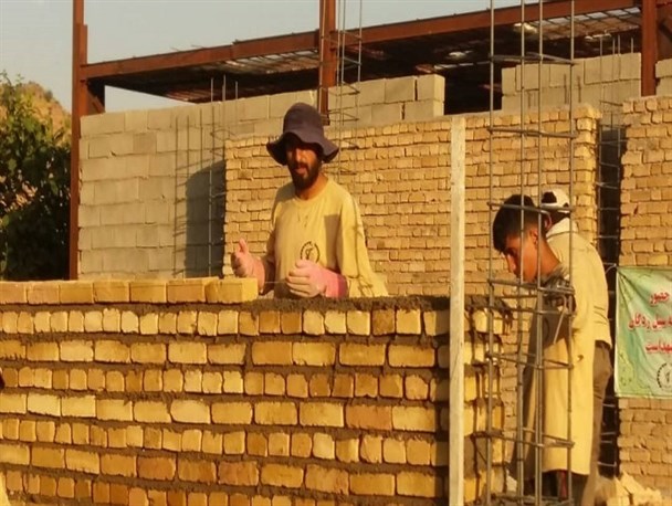 بازسازی مناطق سیل زده معمولان توسط گروه جهادی مدافعان حرم اردبیل