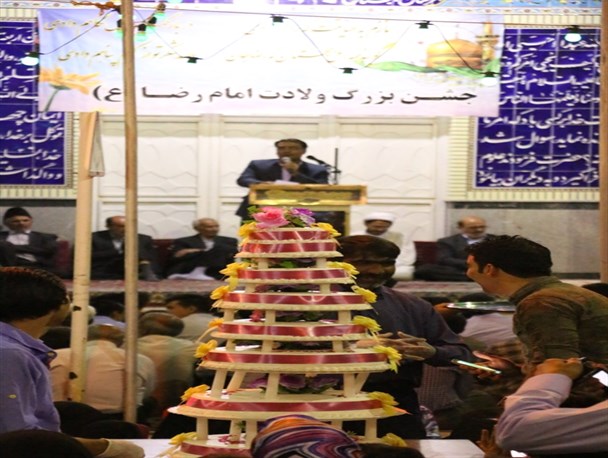جشن میلاد امام رضا(ع) در بجستان برگزار شد+تصاویر