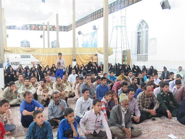 برپایی جشن ولادت امام رضا(ع) در مسجد محمد رسول الله(ص) شهر اسدیه