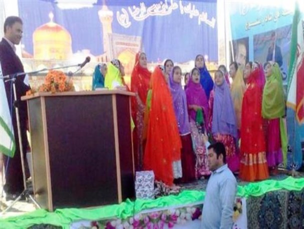 جشن بزرگ میلاد امام رضا (ع) در پارک دزپارت اردل برگزارشد+تصاویر