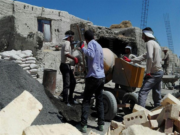 اردوی جهادی دانشجویان بسیجی در روستای قوردیک خوی+تصاویر