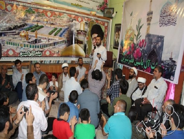 مراسم جشن ولادت امام رضا (ع) در قصرشیرین برگزار شد +تصویر
