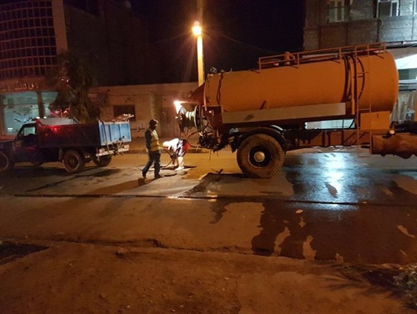 کاهش ۳۰ درصدی حوادث در تیر ماه به نسبت ماه های قبل با شستشو و لایروبی خطوط فاضلاب زابل