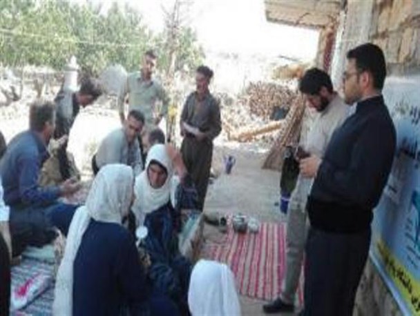برپایی اردوهای جهادی در مناطق محروم شهرستان پاوه + تصاویر