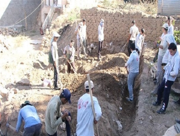 حضور جهادگران بسیجی مازندران در اردوهای جهادی