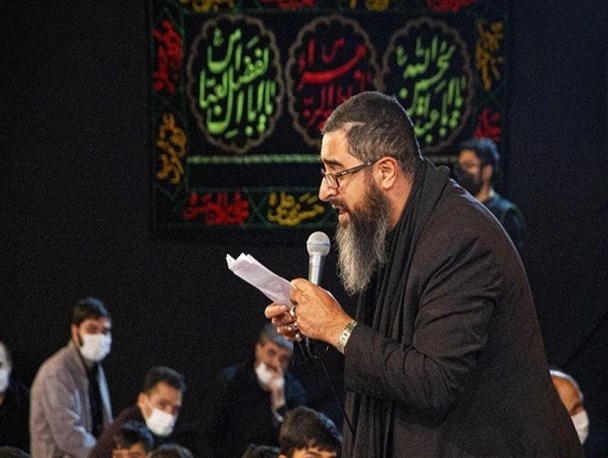 عزاداری هیئت مکتب الشهدای اردبیل در فضای باز + فیلم