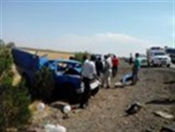 3 نفر کشته و 6 نفر مصدوم در تصادف اتوبان زنجان – قزوین