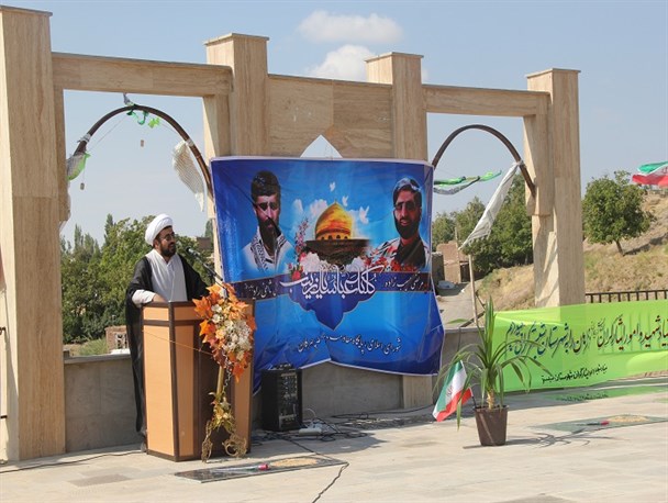 گلزار شهدای روستای چهرگان تسوج افتتاح شد+تصاویر