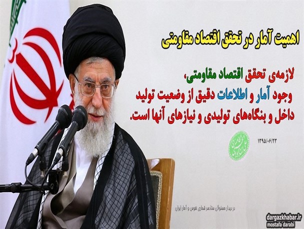 اهمیت آمار و اطلاعات در کلام امام خامنه ای(حفظه الله)