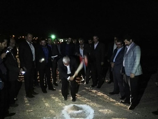 آغاز عملیات اجرایی فاز اول و دوم ساختمان آموزشی دانشگاه پیام نور ایوان کی