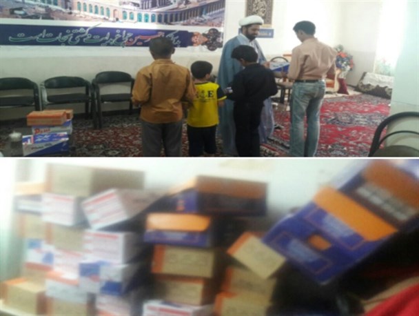 توزیع ۱۰۰ جفت کفش بین دانش آموزان بنجار/ خیران در آستانه ی بازگشایی مدارس دانش آموزان محروم را دریابند