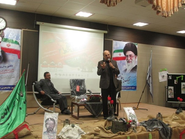 پیام نور گنبد میزبان همایش طنز دفاع مقدس شد+ تصاویر